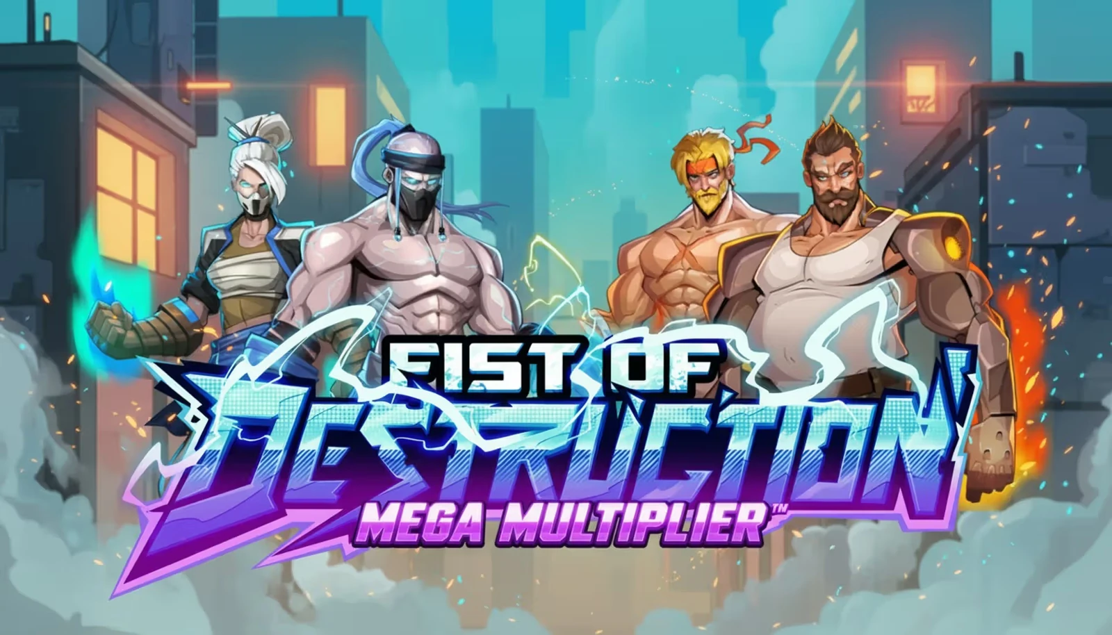 Fist of Destruction Megamultiplier Demo - Play for free by Hacksaw Gaming